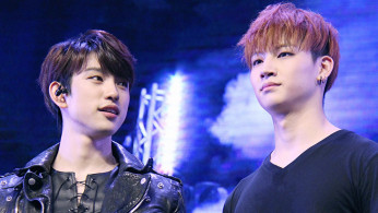 Park Jinyoung and JB in 2015