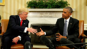 FILE PHOTO: Obama meets with Trump at the White House in Washington