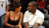 Kim Kardashian and Kanye West 