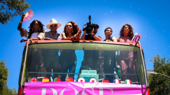 Cast Pose at Los Angeles Pride Parade 