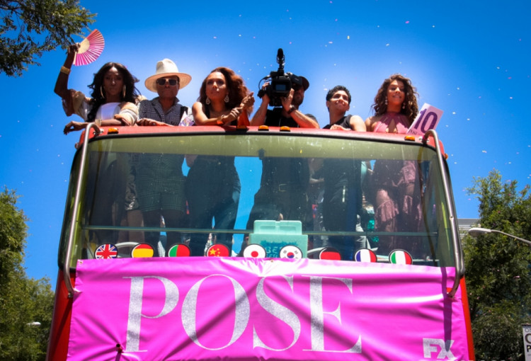 Cast Pose at Los Angeles Pride Parade 