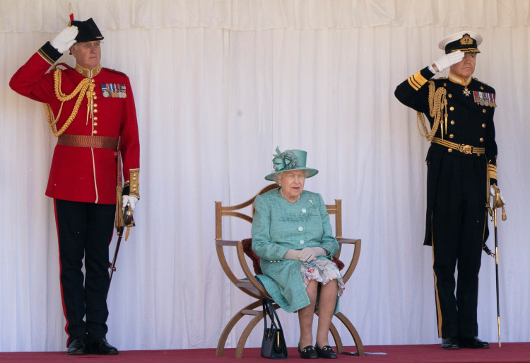Britain's Queen Elizabeth marks her official birthday in Windsor