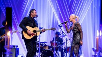Blake Shelton and Gwen Stefani