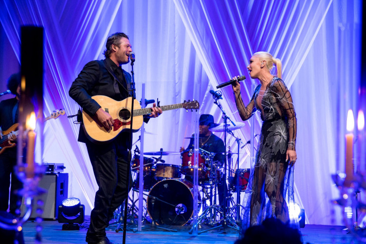 Blake Shelton and Gwen Stefani