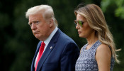 President Trump departs for travel to Florida from the White House in Washington