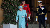 Britain's Queen Elizabeth marks her official birthday in Windsor