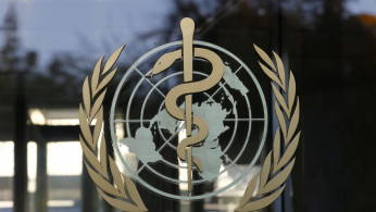 A logo is pictured on the World Health Organization (WHO) headquarters in Geneva, Switzerland, November 22, 2017. 