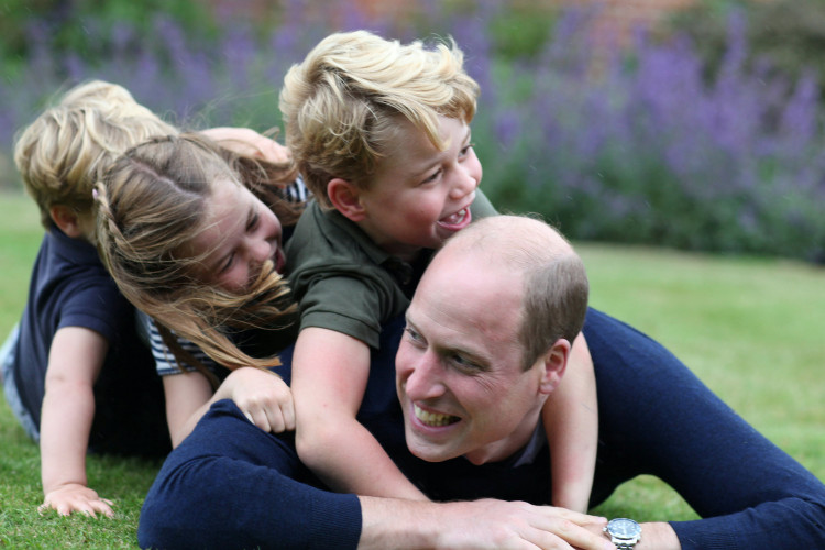 Prince William and His Kids