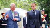 Prince Charles and French President Emmanuel Macron