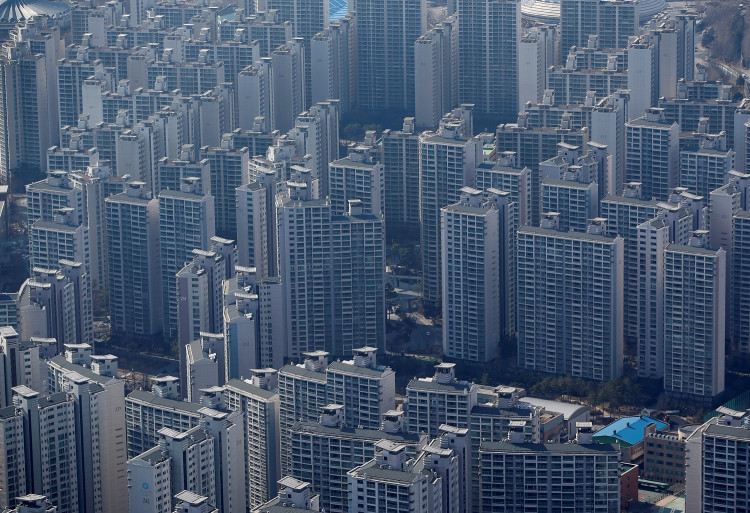 FILE PHOTO: An apartment complex is seen in Seoul