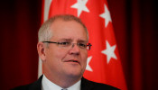 Australian prime minister Scott Morrison
