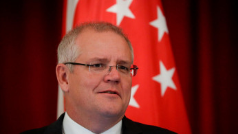 Australian prime minister Scott Morrison