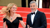 Brad Pitt and George Clooney allegedly clashing over Julia Roberts. Photo by Georges Biard/Wikimedia Commons