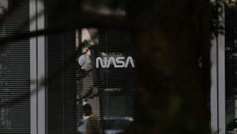 An exterior view of the NASA headquarters
