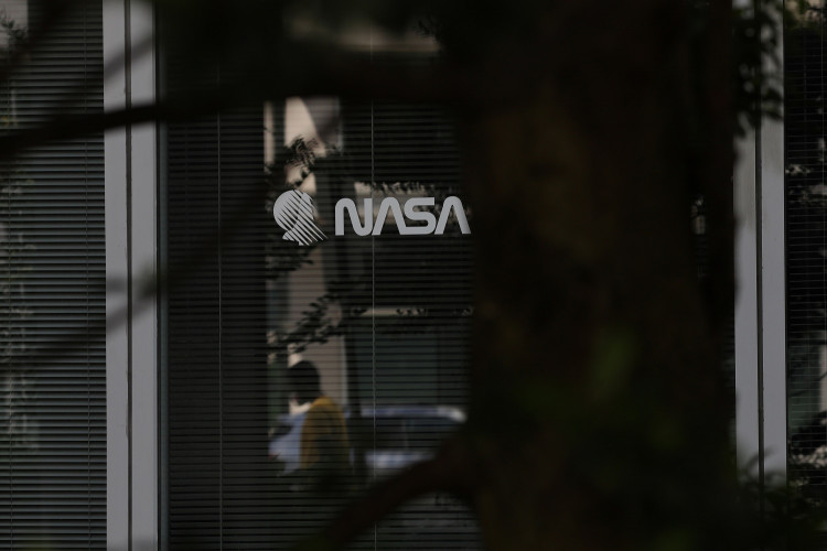 An exterior view of the NASA headquarters