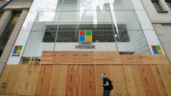 The Microsoft store is pictured in the Manhattan borough of New York City, New York, U.S., June 26, 2020.