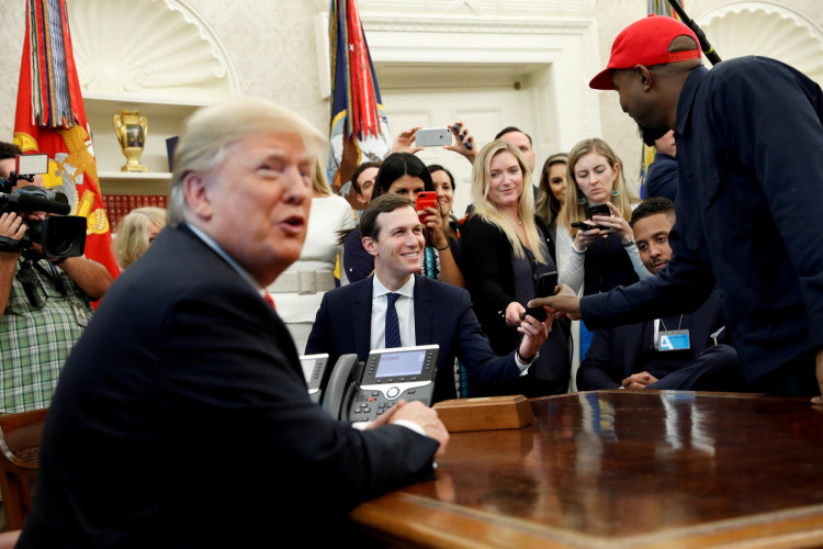 Donald Trump, Kanye West, Jared Kushner