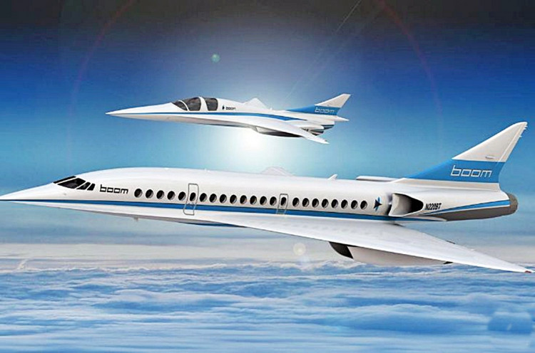 Supersonic aircraft from Boom Technology