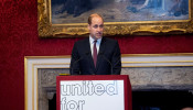 FILE PHOTO: Britain's Prince William attends a meeting of the United for Wildlife Taskforces