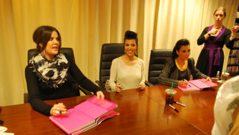 Khloé Kardashian, Kourtney Kardashian, and Kim Kardashian