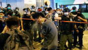 Police disperse pro-democracy protesters with pepper spray 