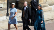 Princess Eugenie, Prince Andrew and Princess Beatrice