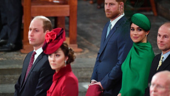 Prince William, Kate Middleton, Prince Harry, and Meghan Markle.