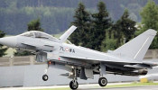 Austrian Eurofighter Typhoon jet fighter