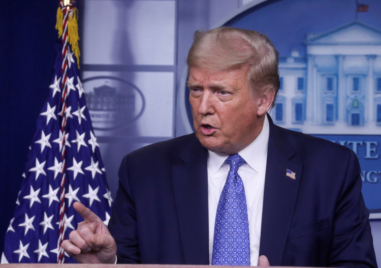 US President Donald Trump