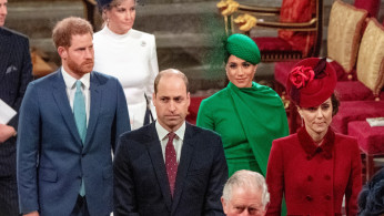 Prince William, Prince Harry, Kate Middleton, and Meghan Markle