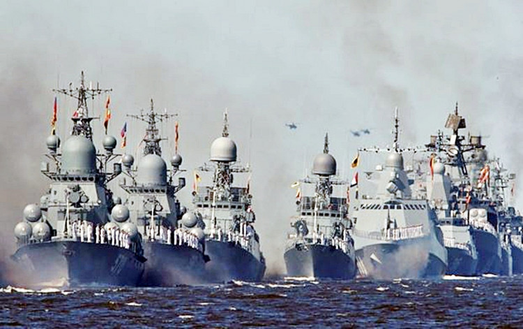 Russian Navy warships
