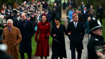 Prince William, Kate Middleton, Prince Harry, and Meghan Markle