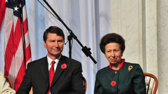 Princess Anne and Tim Laurence