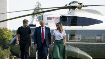 Barron Trump, Donald Trump, Melania Trump