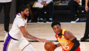 NBA: Los Angeles Lakers at Utah Jazz