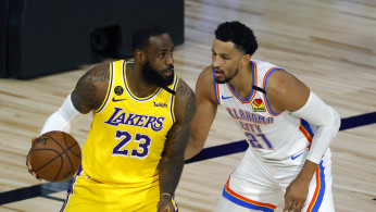 NBA: Oklahoma City Thunder at Los Angeles Lakers