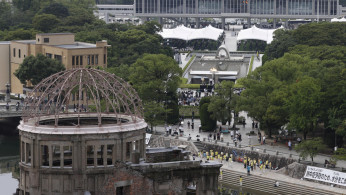 The Atomic Bomb Dome at Hiroshima