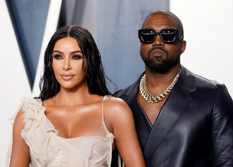Kim Kardashian and Kanye West 