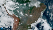 GOES-16 satellite image