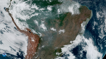 GOES-16 satellite image