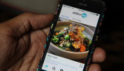 A mobile phone app that reviews vegetarian and vegan dishes