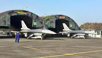 Taiwan F-16 jet fighters