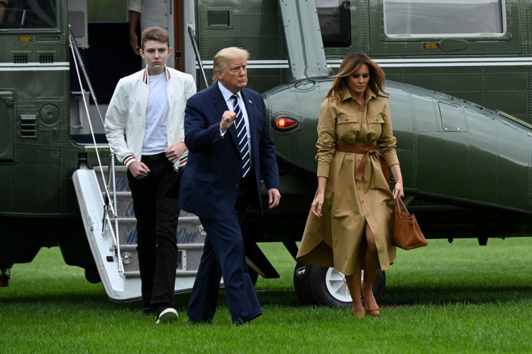 Melania Trump, Donald Trump, Barron Trump