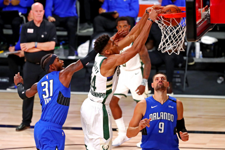 NBA: Playoffs-Orlando Magic at Milwaukee Bucks