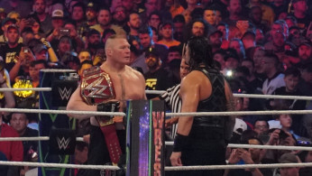 Brock Lesnar and Roman Reigns