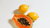 papaya and lemons