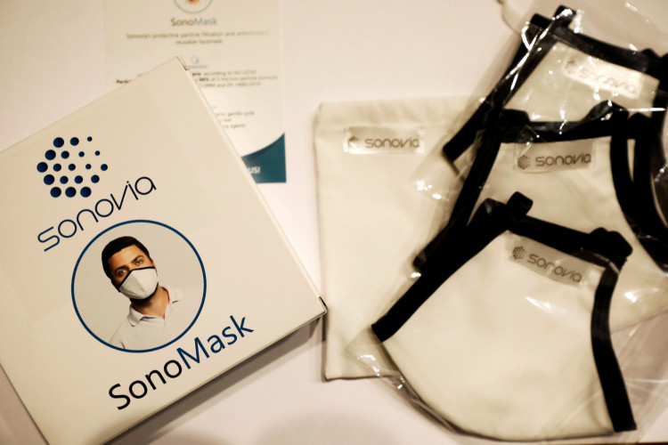 Israel's Sonovia Ltd's washable and reusable antiviral masks
