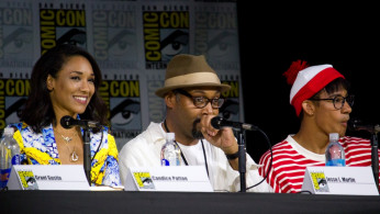 Candice Patton, Jesse L. Martin & Keiynan Lonsdale 
