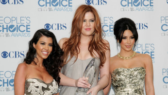 Kourtney Kardashian, Khloe Kardashian, and Kim Kardashian