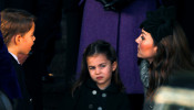 Kate MIddleton, Prince George, and Princess Charlotte